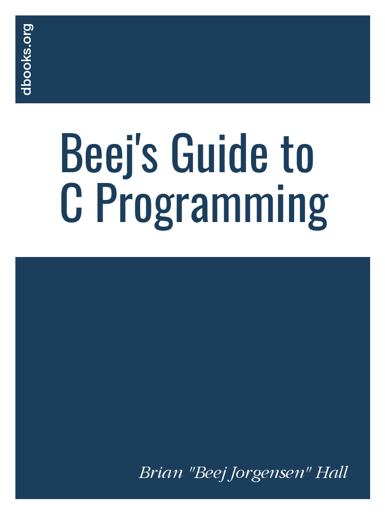 Beej's Guide to C Programming cover